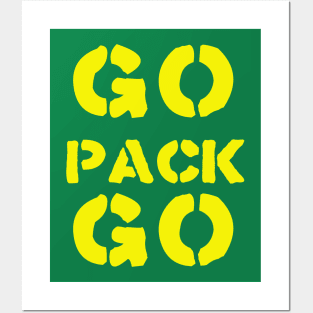 GO PACK GO Posters and Art